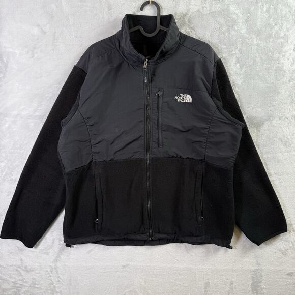 The North Face Fleece Jacket Women's XL Black Winter Pockets Outdoor Gorpcore - Picture 1 of 14
